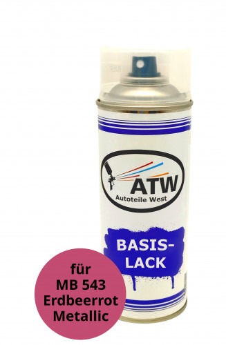 Autolack für MB 543 Erdbeerrot Metallic